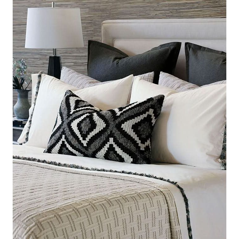 Bedding: Pillowcases Moonlight Brush Fringe Pillowcase