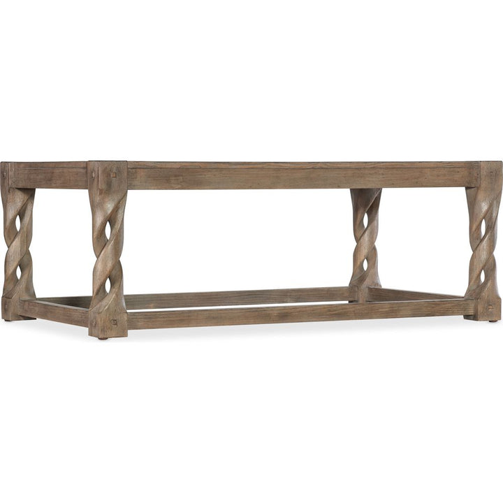 Coffee Tables Commerce & Market Jack O'bein Cocktail Table - Medium Wood