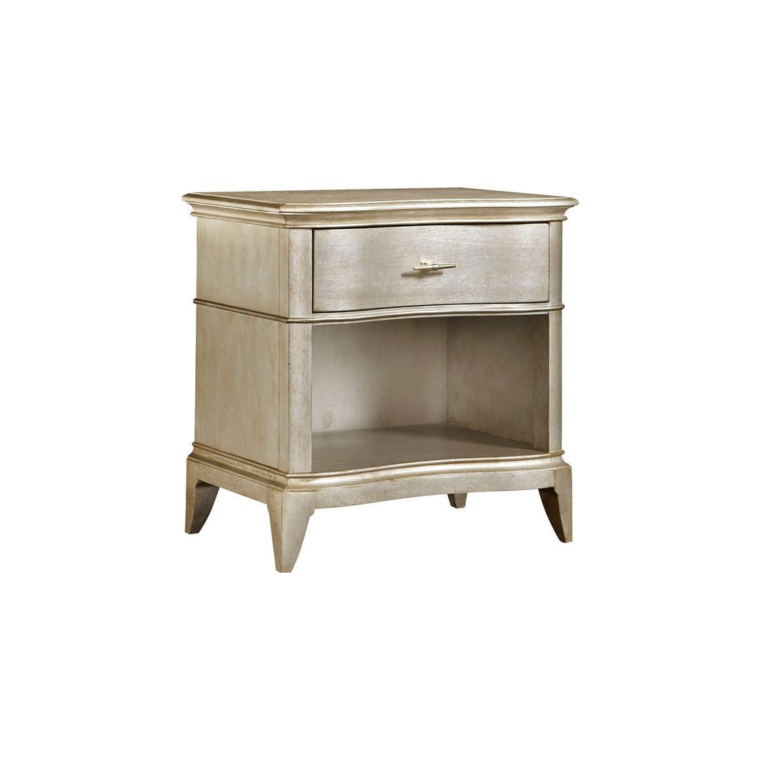 Starlite Open Nightstand - Silver