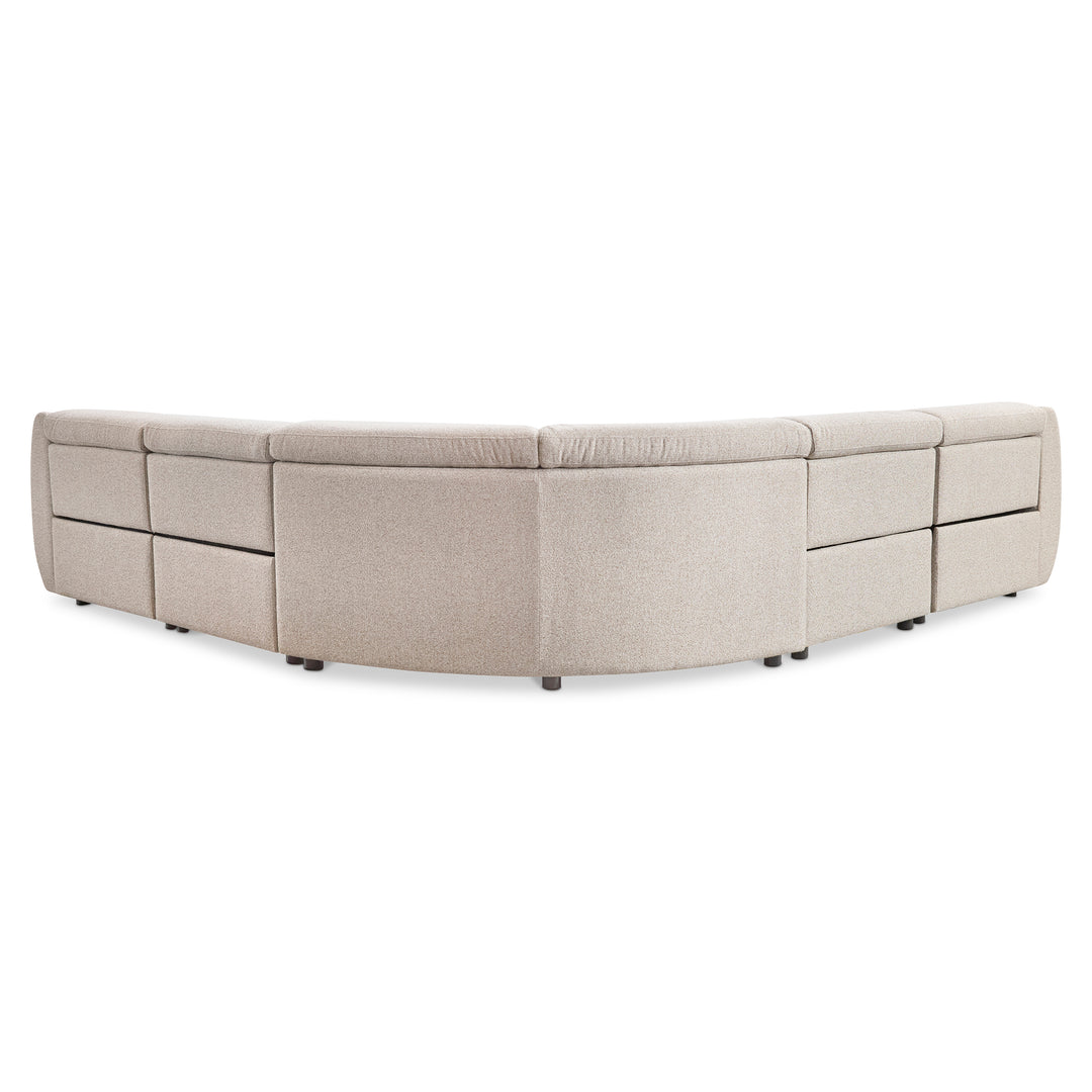 Avignon 5-Piece Fabric Power Motion Sectional Recliner
