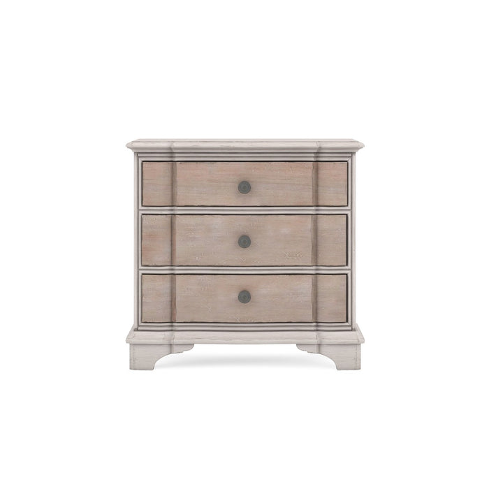 Alcove Nightstand - Brown, White