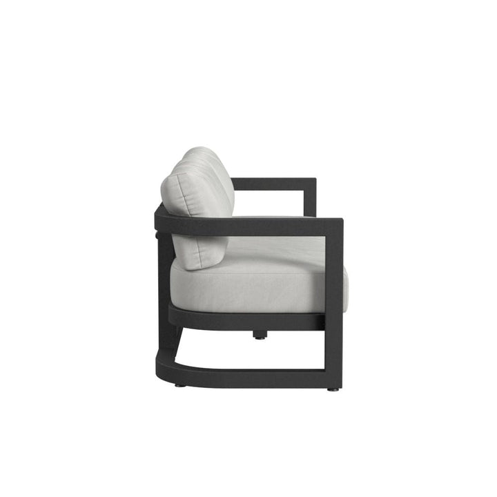 Outdoor Sofas and Sectionals Malibu Sofa in Cast Silver, No Welt