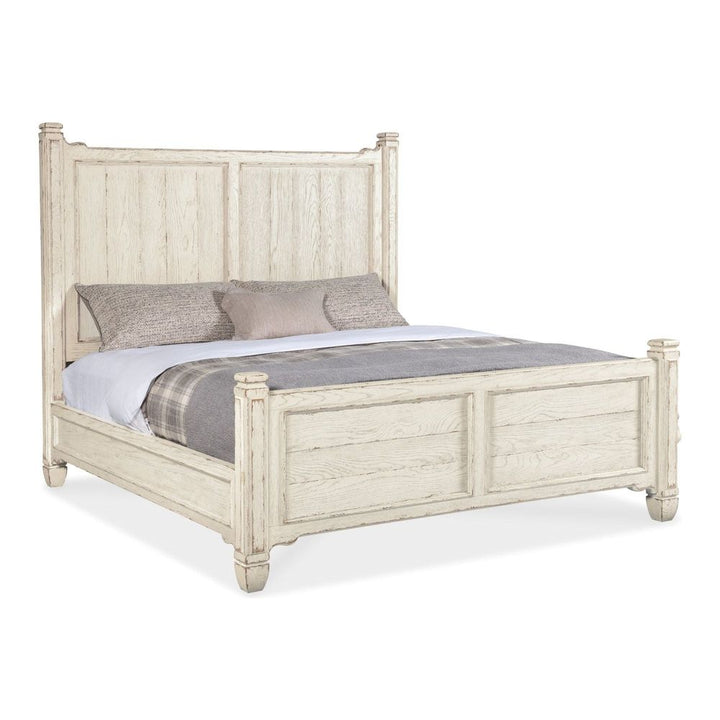 Beds Heritage Queen Panel Bed - Whites/Creams/Beiges