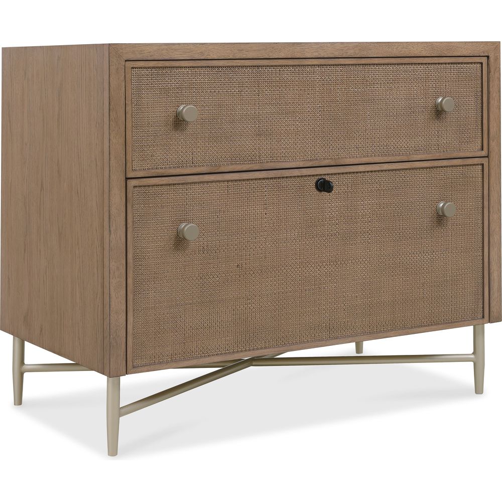 File Storage Sonnet Lateral File - Medium Wood
