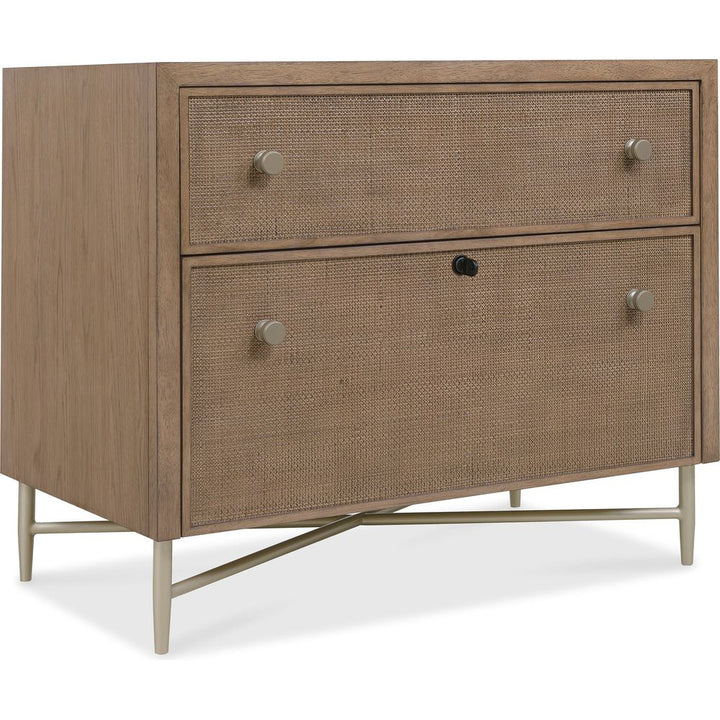 File Storage Sonnet Lateral File - Medium Wood