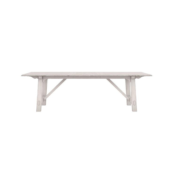 Alcove Trestle Dining Table - White