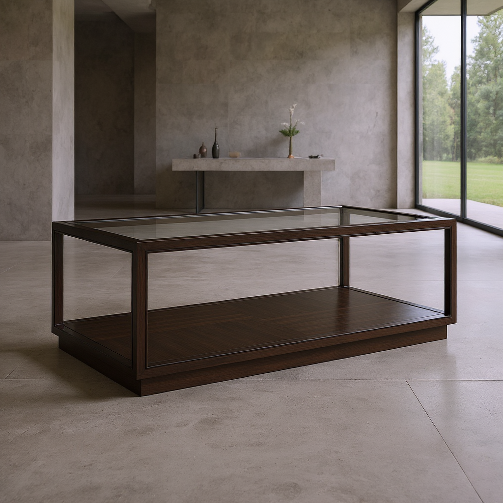 Glaze Rectangular Cocktail Table Cola