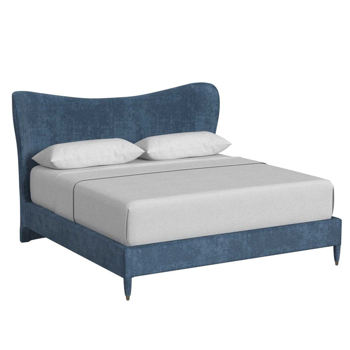 Lucan Bed, King - Lux Peacock, 2 Cartons