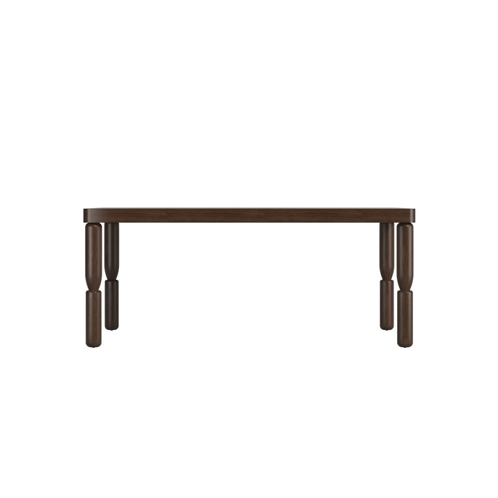Verge Rectangular Dining Table — Handcrafted Walnut