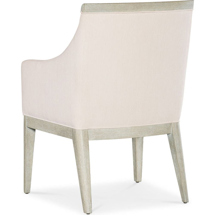 Dining Chairs Modern Mood Upholstered Arm Chair - Light Wood