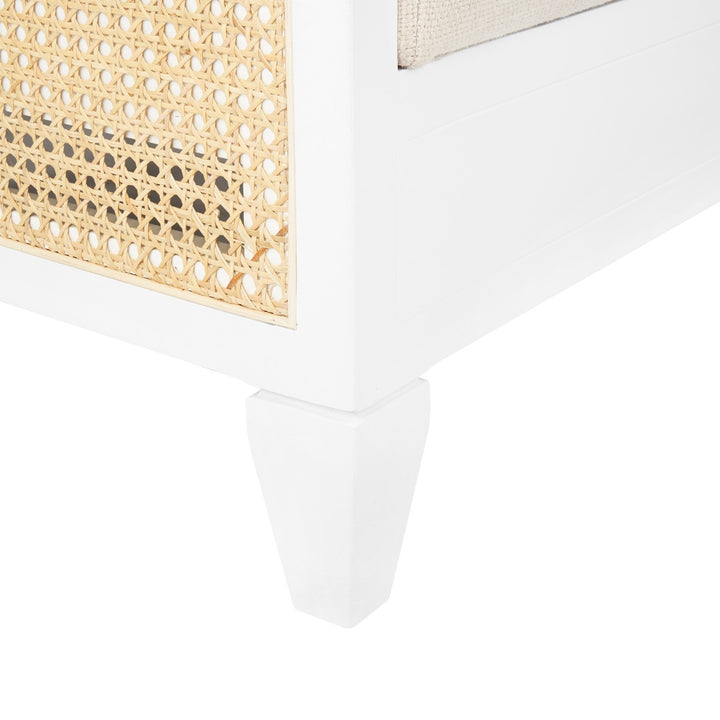 Raleigh Club Chair, Eggshell White