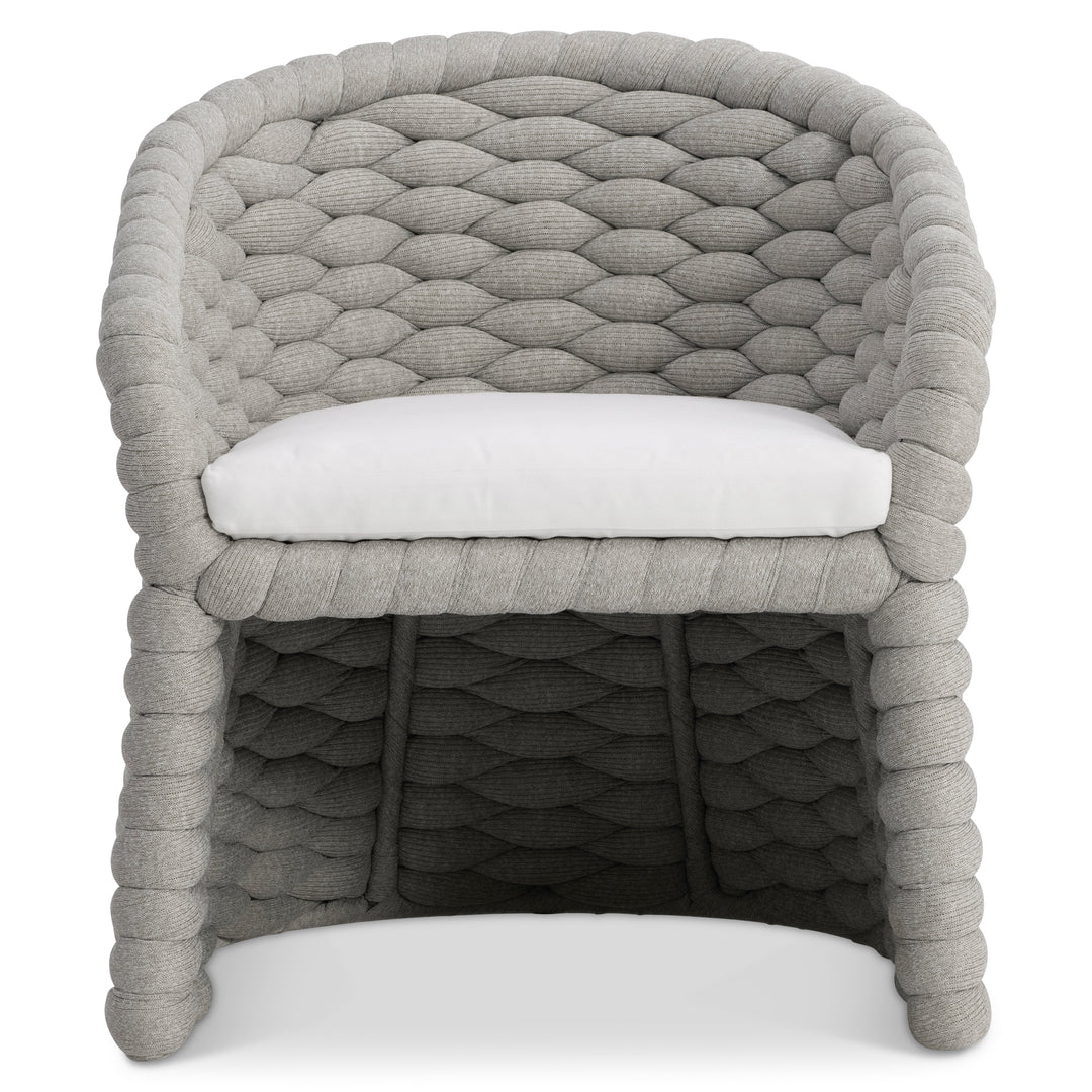 Salinas Nordic Grey Arm Chair