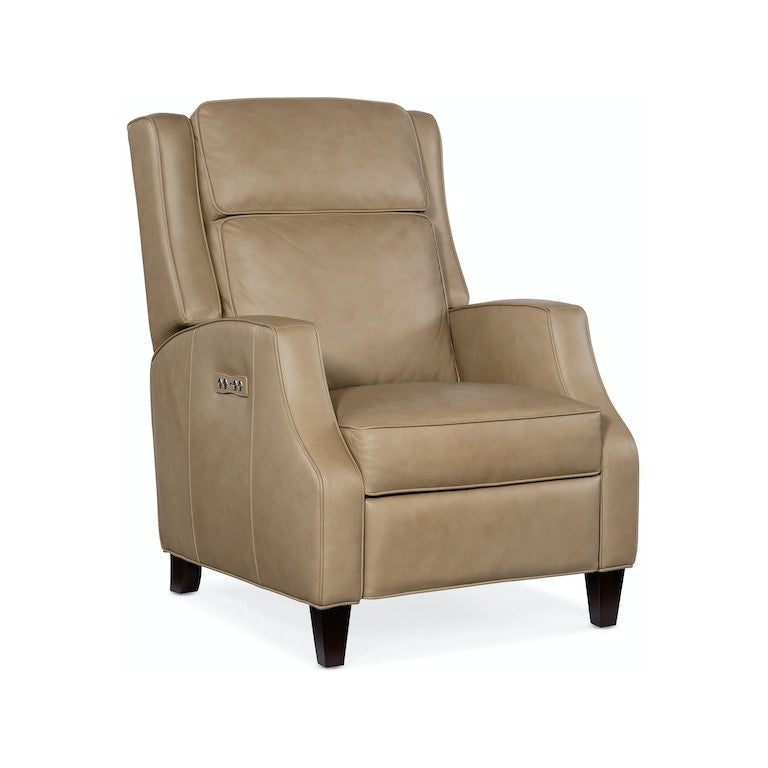 Tricia Power Recliner with Power Headrest-Hooker-HOOKER-RC110-PH-082-Lounge ChairsAspen Hearthstone-1-France and Son