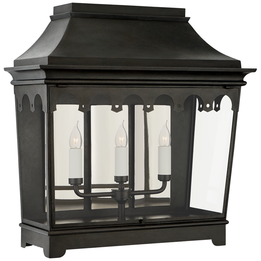 Briarwood Grand Wide 3/4 Wall Lantern