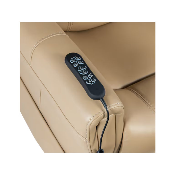 Carroll Power Recliner with Power Headrest, Lumbar & Lift