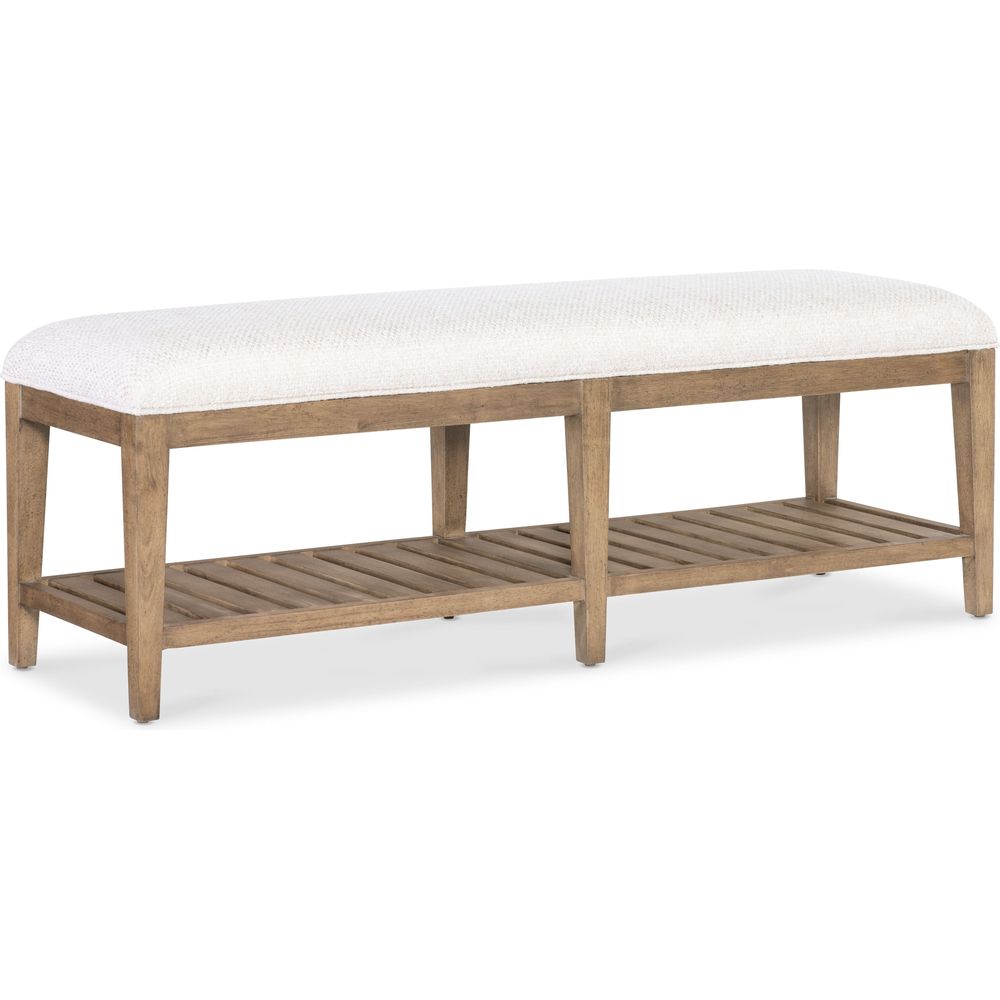 Vineyard Row Bed Bench - Beige