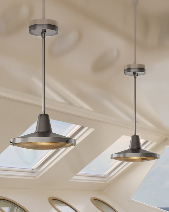 Outdoor Lighting: Ceiling Mariner Silver Outdoor Pendant