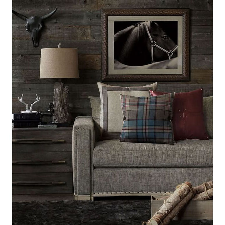 Pillows Dorita Mitered Border Decorative Pillow