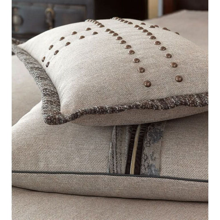 Dorita Nailheads Decorative Pillow