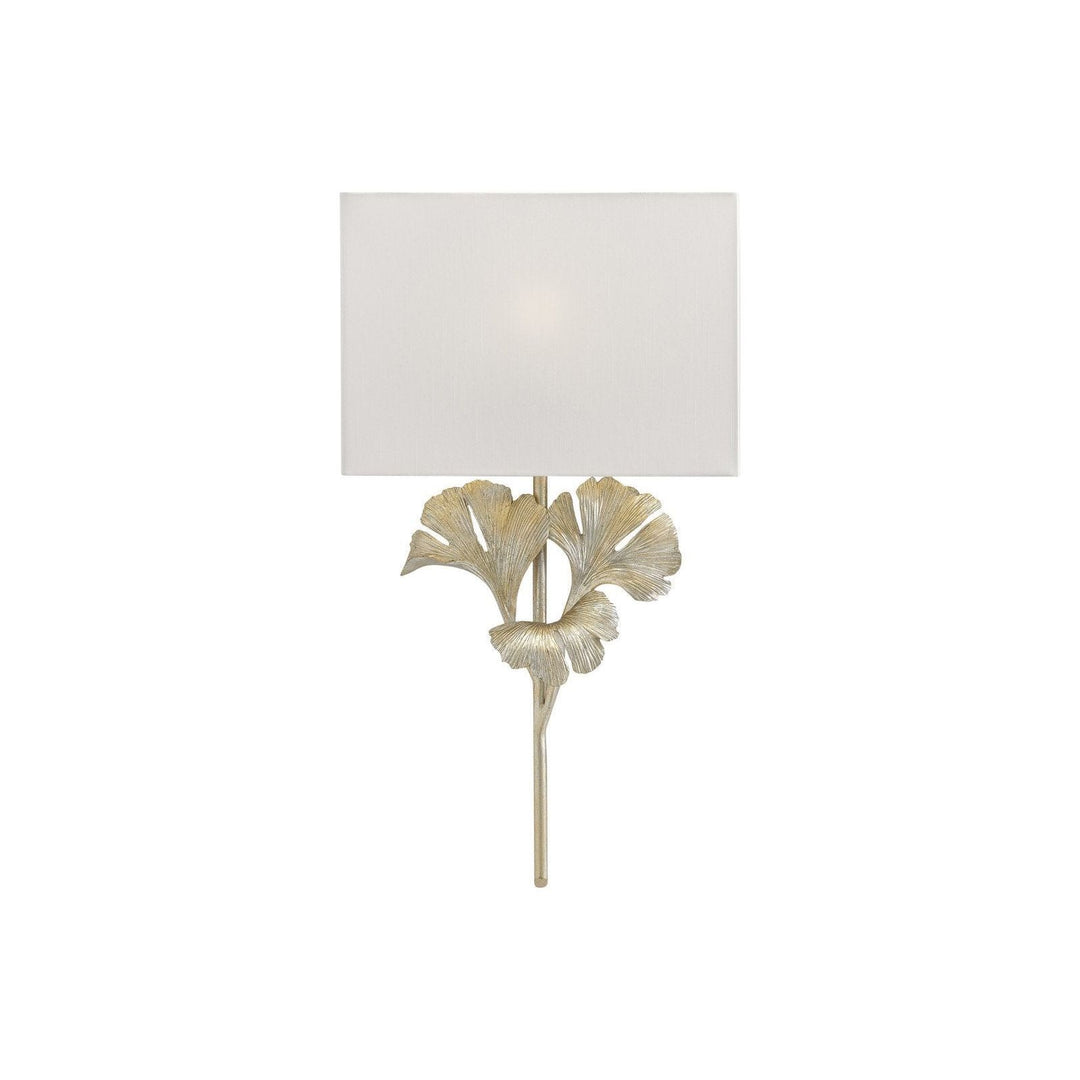 Gingko Silver Wall Sconce