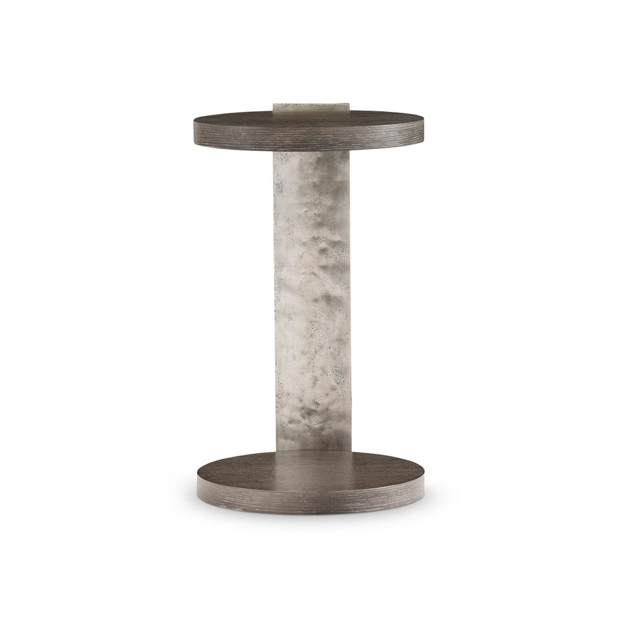 Prado Accent Table in Porcini Finish