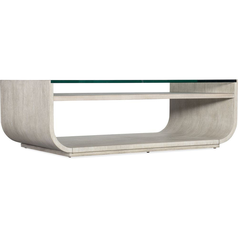 Pulse Rectangle Cocktail Table - Light Wood