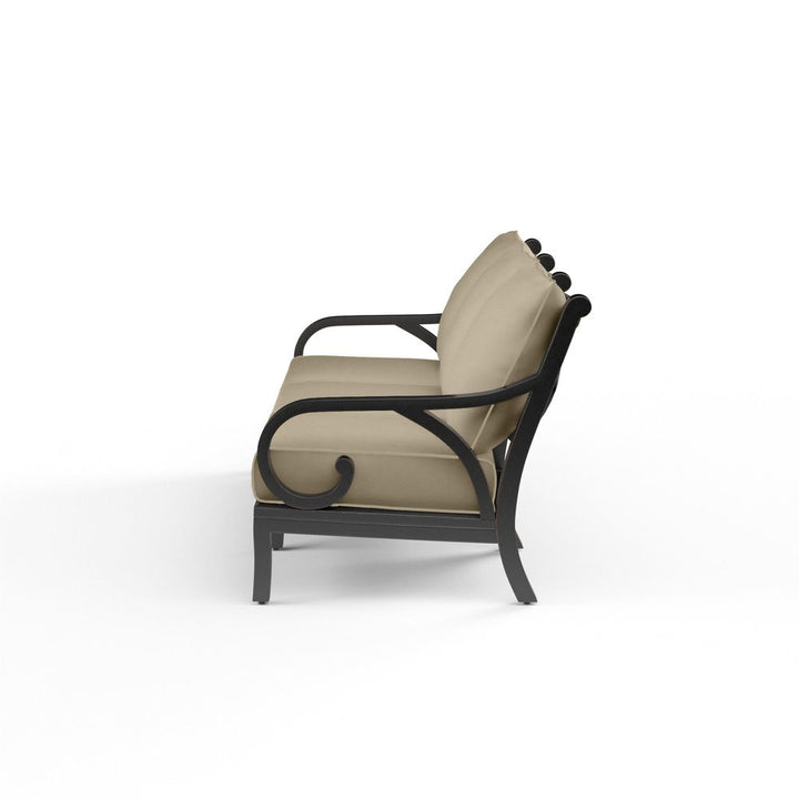 Outdoor Sofas and Sectionals Monterey Sofa in Linen Stone w/ Selt Welt