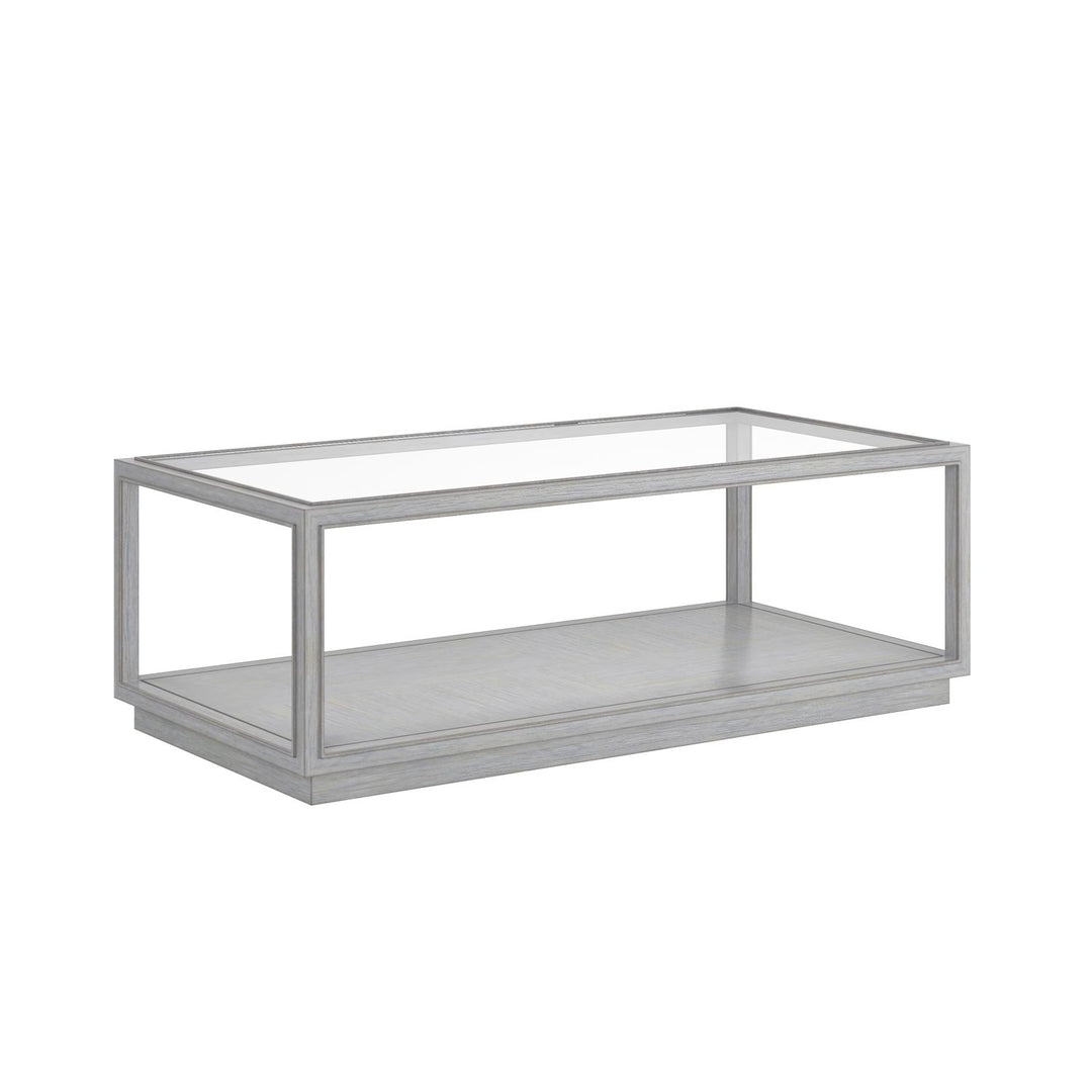 Glaze Rectangular Cocktail Table Vintage Blue