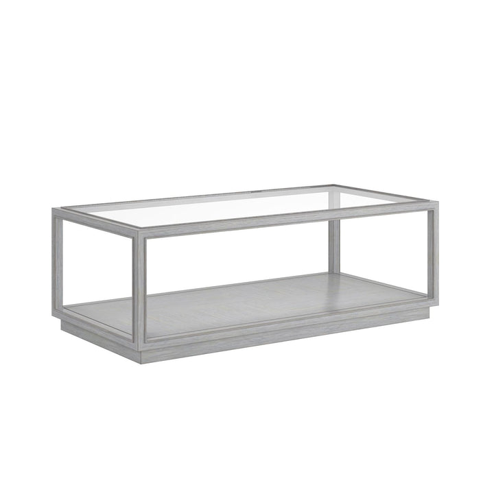 Glaze Rectangular Cocktail Table Vintage Blue