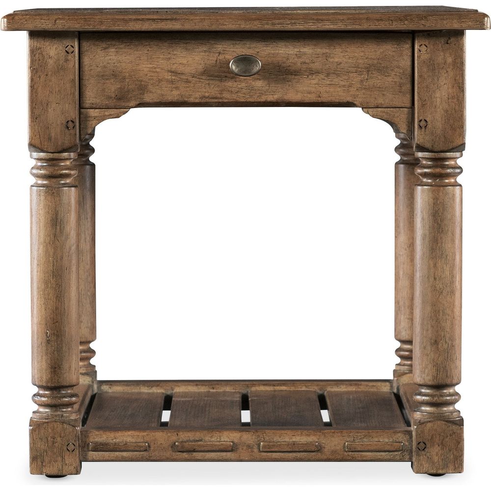 Side Tables Americana End Table - Medium Wood