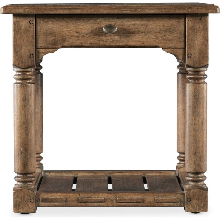 Side Tables Americana End Table - Medium Wood