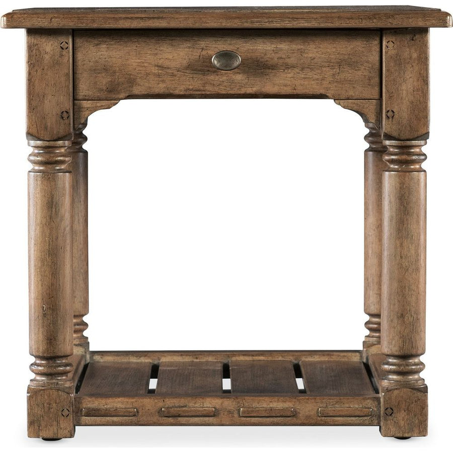 Side Tables Americana End Table - Medium Wood