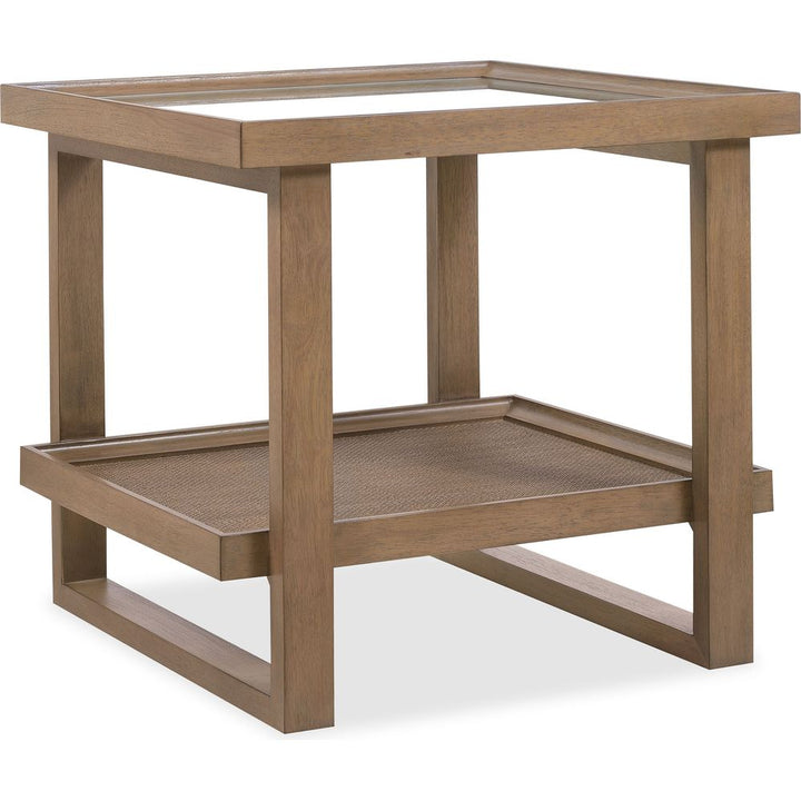 Side Tables Sonnet Rectangle End Table - Medium Wood