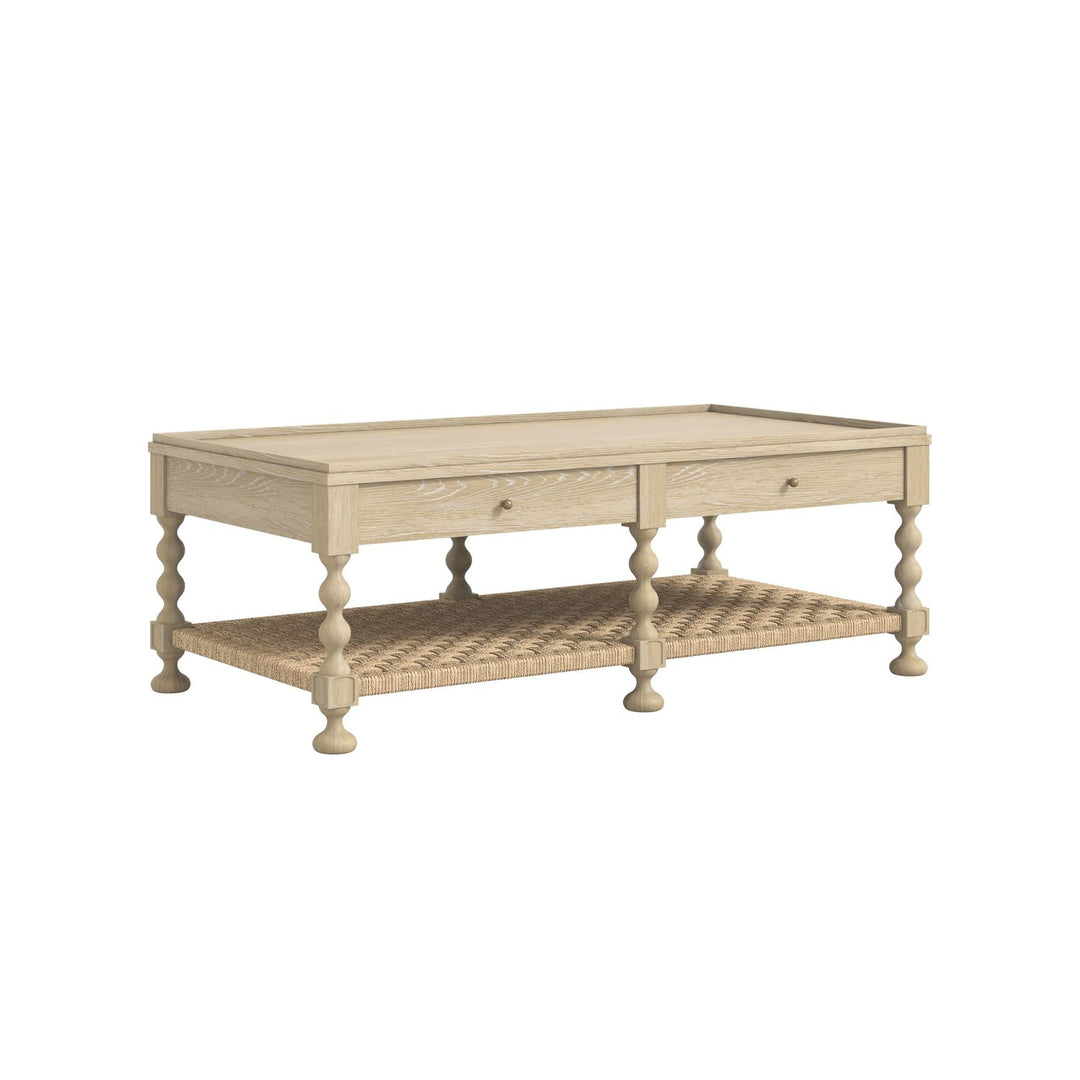 Haven Rectangular Cocktail Table — Sun Oak