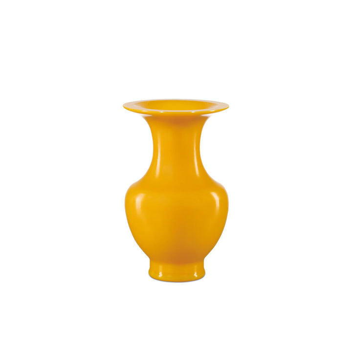 Imperial Yellow Peking Vase