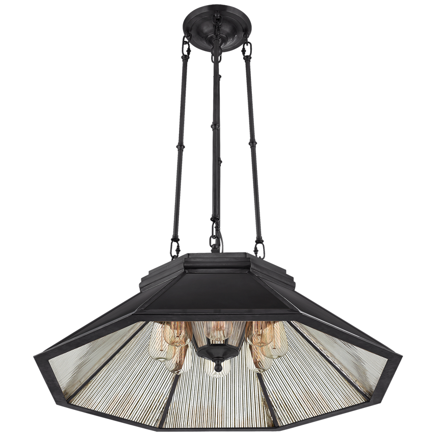 Carrington Medium Eight-Paneled Chandelier