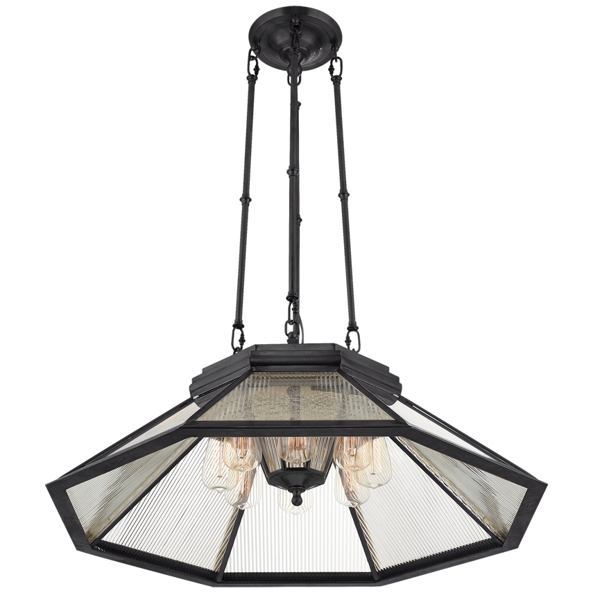 Carrington Medium Eight-Paneled Chandelier