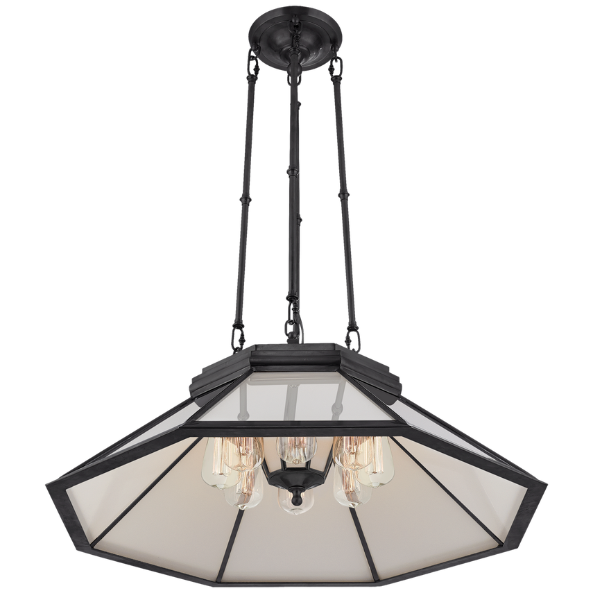 Carrington Medium Eight-Paneled Chandelier