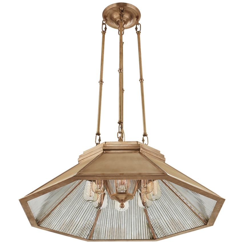 Carrington Medium Eight-Paneled Chandelier