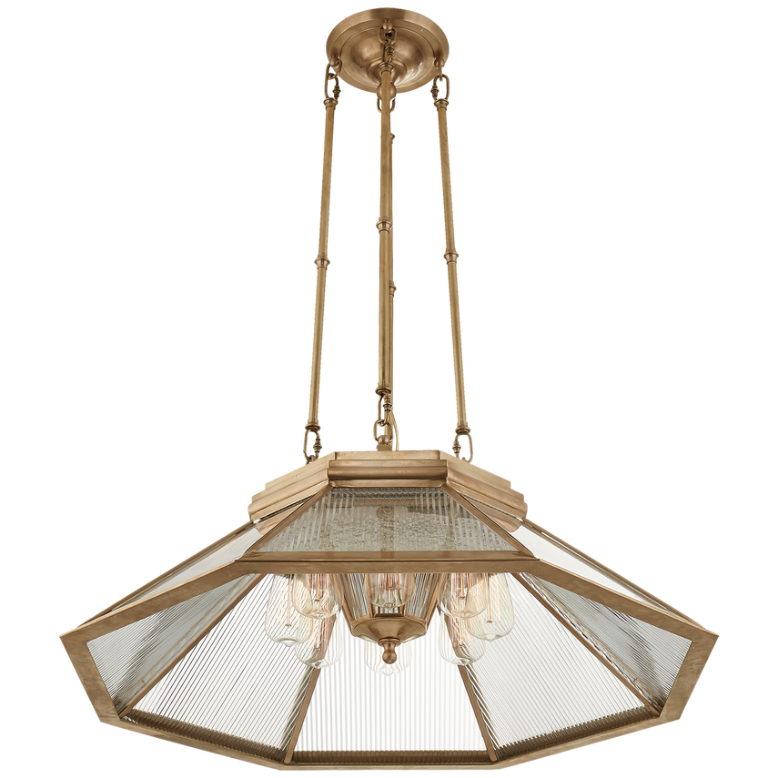 Carrington Medium Eight-Paneled Chandelier