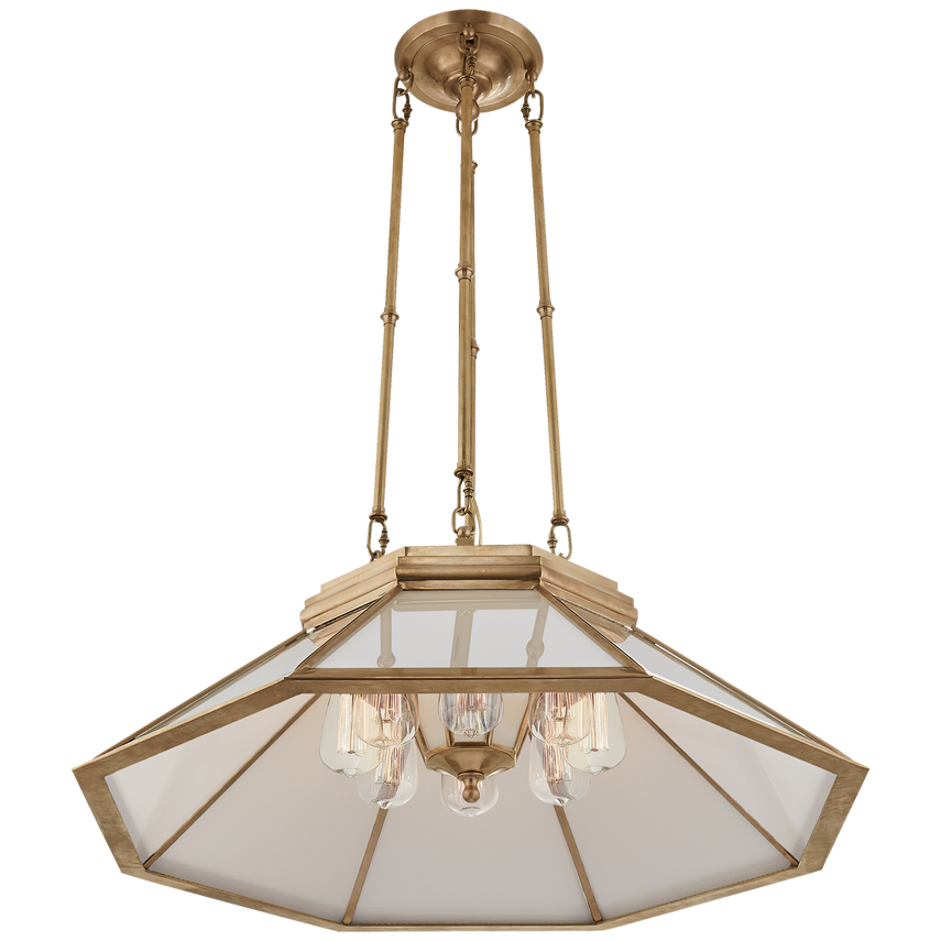 Carrington Medium Eight-Paneled Chandelier