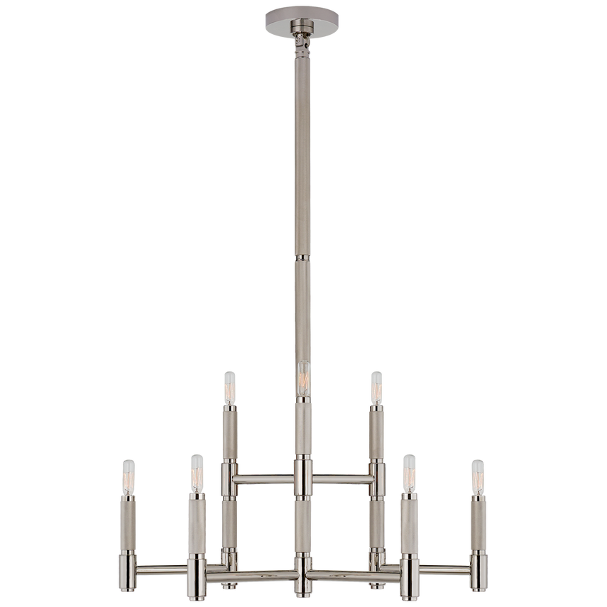 Barret Medium Knurled Chandelier