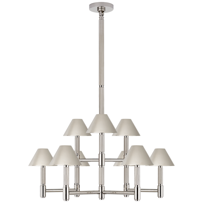 Barret Medium Knurled Chandelier