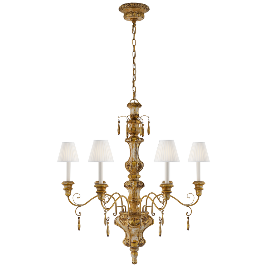 Marylea Large Hand Carved Chandelier