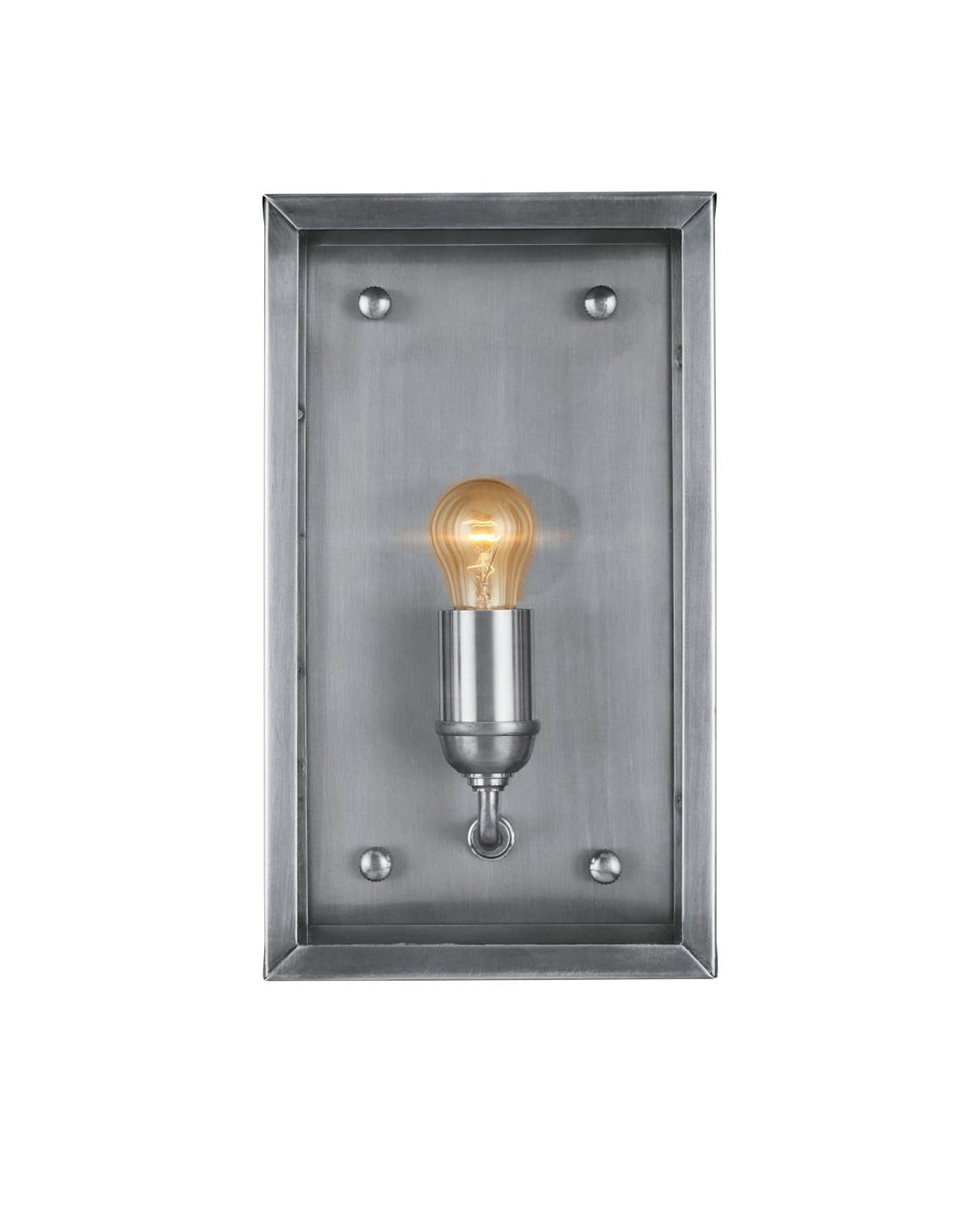 Outdoor Wall Sconces Royster Silver Outdoor Wall Sconce