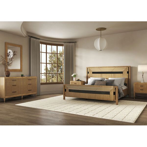 Loft Reeded Nightstand — Natural Maple
