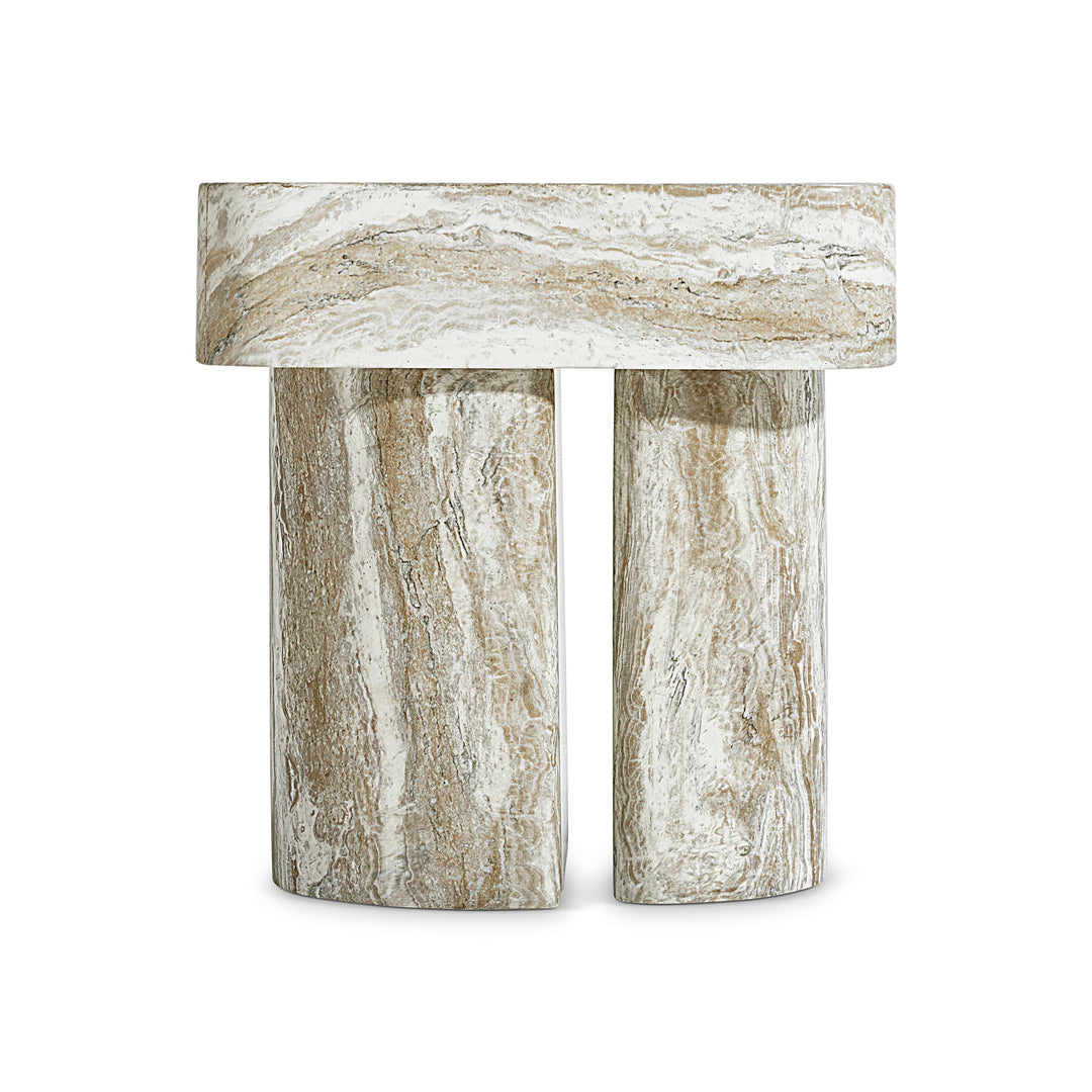 Arcadia Faux Stone Nightstand