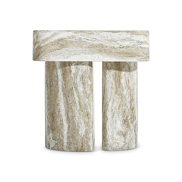 Arcadia Faux Stone Nightstand