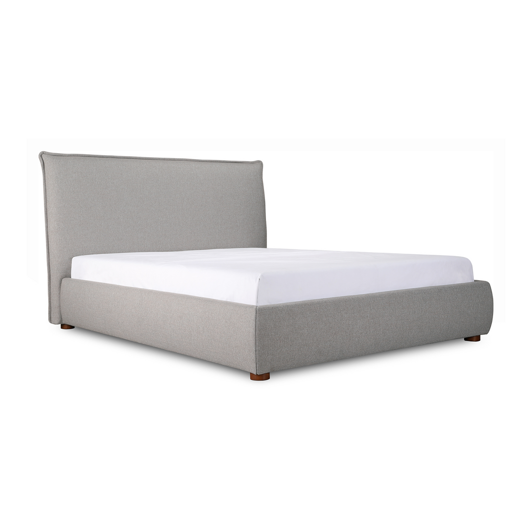 Luzon King Bed Light Grey-Moes-MOE-RN-1130-15-BedsKing Bed-Greystone-18-France and Son