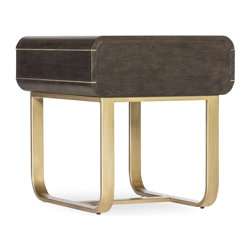 Side Tables Emporium Metropolitan End Table - Dark Wood